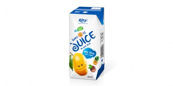 Mixed Fruit Juice 200ml Paper Box-chuan